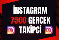 ⭐[ÇALIŞIYOR ! ] İnstagram +7500 Takipçi⭐