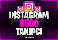 ⭐[ÇALIŞIYOR ! ]✅ İnstagram +8500 Takipçi⭐