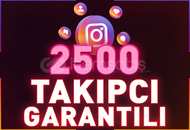 [ÇALIŞIYOR] ⚡INSTAGRAM⚡ Garantili 2500 Takipçi