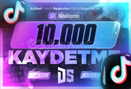 ⭐[ÇALIŞIYOR⚡] Tiktok 10.000 Kaydetme