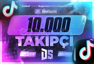 ⭐[ÇALIŞIYOR⚡] Tiktok 10000 Takipçi
