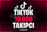 ⭐[ÇALIŞIYOR !]✅ Tiktok +10.000 Takipçi⭐