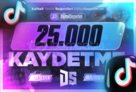 ⭐[ÇALIŞIYOR⚡] Tiktok 25.000 Kaydetme