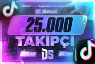 ⭐[ÇALIŞIYOR⚡] Tiktok 25.000 Takipçi