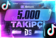 ⭐[ÇALIŞIYOR⚡] Tiktok 5000 Takipçi