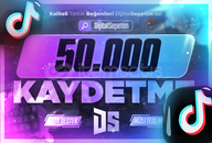 ⭐[ÇALIŞIYOR⚡] Tiktok 50.000 Kaydetme