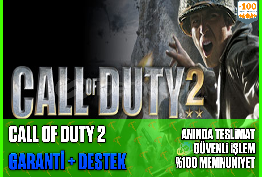 ⭐️☘️Call of Duty 2❤️Garanti & Sorunsuz❤️ ⭐️☘️Call of Duty 2❤️Garanti & Sorunsuz❤️
