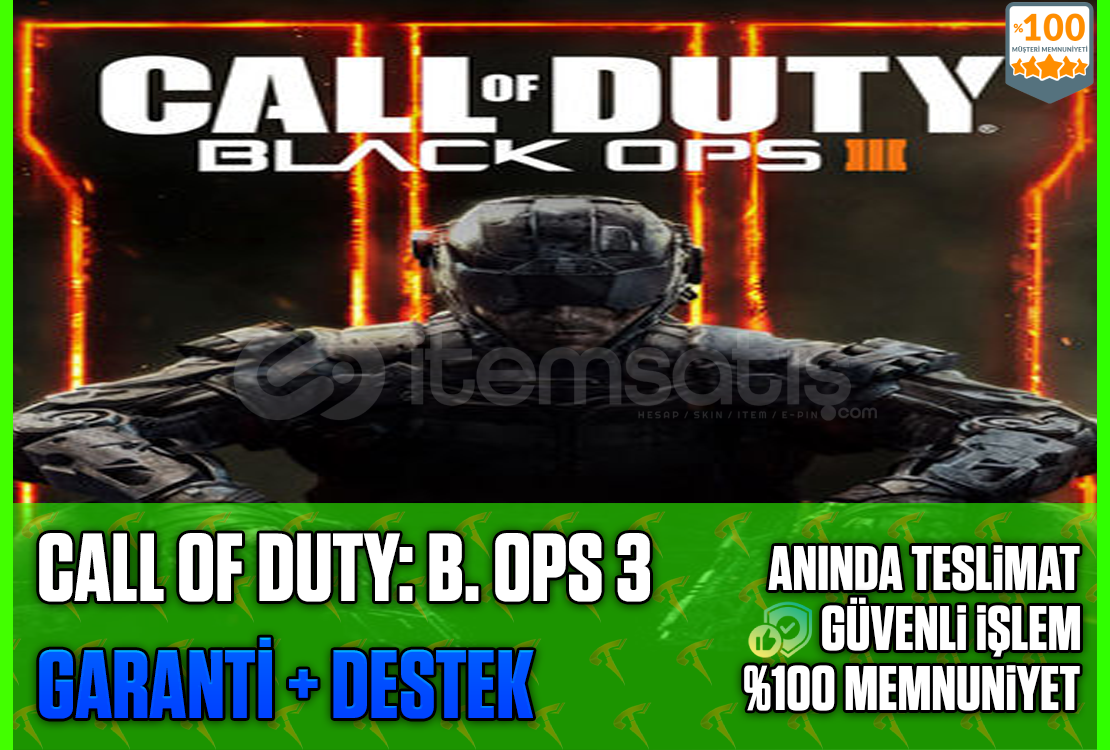 ⭐️☘️Call of Duty: Black Ops 3❤️Sorunsuz❤️ ⭐️☘️Call of Duty: Black Ops 3❤️Sorunsuz❤️