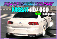 ⭐️ (ÖN CAM ÇİZİMLİ) HD LOGOLU PASSAT⭐️ | CP1