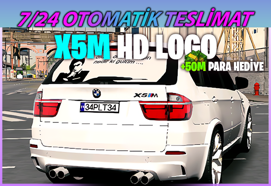 ⭐️ (CAM ÇİZİMLİ) HD LOGOLU X5M⭐️ | CP1 ⭐️ (CAM ÇİZİMLİ) HD LOGOLU X5M⭐️ | CP1