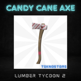 Candy Cane Axe Lumber Tycoon 2