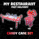 ✅[CANDY CANE SET] MY RESTAURANT✅