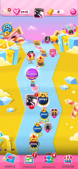 Candy crush saga 18.400lük hesabımı satıyorum