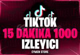 ⭐[CANLI YAYIN] 15 Dakika 1000 İzleyici