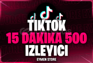 ⭐[CANLI YAYIN] 15 Dakika 500 İzleyici