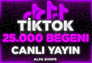 ⭐[CANLI YAYIN] 25.000 TİKTOK BEĞENİ