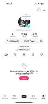 Canlı Yayın Aktif 11K Takipçili Hesap