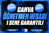  Canva Öğretmen Mail Tanımlı | Garantili 