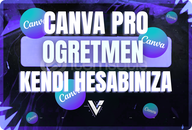 ⚡ CANVA ÖĞRETMEN Garantili + MAİLİNİZE ⚡