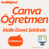 Canva Öğretmen Hesabı | Maile Davet Şeklinde