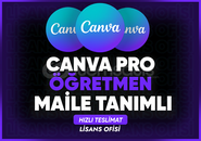 CANVA Öğretmen - Maile Davet - Garantili