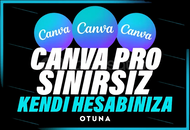 ⭐(KENDİ HESABINIZA) SINIRSIZ CANVA PRO⭐