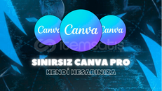 CANVA PRO KENDİ HESABINIZA