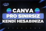 ⭐CANVA PRO SINIRSIZ - ✅ KENDİ HESABINIZA