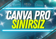 Canva Pro Sınırsız + Kendi Hesabınıza