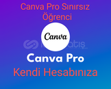 Canva Pro Sınırsız - Kendi Hesabınıza - Öğrenci 