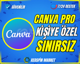 CANVA PRO + |SINIRSIZ|+ KENDİ HESABINIZA