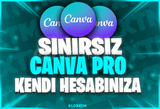 Canva Pro Sınırsız Kendi Hesabınıza