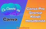 ⭐️Canva Pro Sınırsız +✅Kendi Hesabınıza