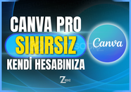 ⭐️Canva Pro | Sınırsız + Kendi Hesabınıza✅