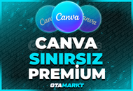⭐️Canva Pro Sınırsız + Kendi Hesabınıza⭐️