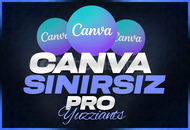 ⭐ Canva Pro Sınırsız + Kendi Hesabınıza ⭐