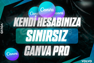 Canva Pro Sınırsız + Kendi Hesabınıza