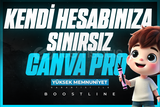 Canva Pro Sınırsız + Kendi Hesabınıza