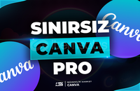 ⭐ [Kendi Hesabınıza + Sınırsız] Canva Pro⭐