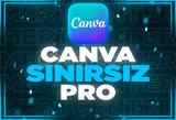 ⭐CANVA PRO SINIRSIZ + KENDİ HESABINIZA⭐