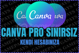 Canva Pro Sınırsız (KENDİ HESABINIZA)