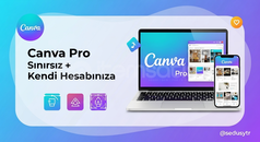 Canva Pro Sınırsız + Kendi Hesabınıza Canva Pro Sınırsız + Kendi Hesabınıza