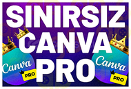 Canva Pro Sınırsız + Kendi Hesabınıza