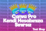 ⭐️ Canva Pro Sınırsız - Kendi Hesabınıza