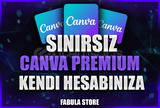 Canva Pro Sınırsız + Kendi Hesabınıza