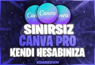 ⭐CANVA PRO SINIRSIZ + KENDİ HESABINIZA⭐ 