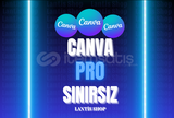 CANVA PRO ÖMÜR BOYU SINIRSIZ KENDİ HESABINIZA