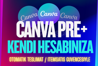 ⭐️ Canva Pro Sınırsız - Kendi Hesabınıza