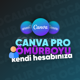 ⭐️ Canva EDU Pro Sınırsız + 2x Kendi Hesabınıza