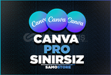 Canva Pro Sınırsız & Kendi Hesabınıza & Anlık